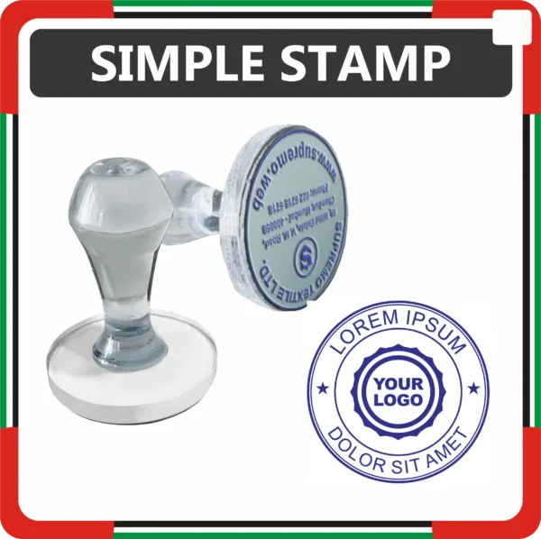 Personalized Simple Stamp Maker Online | Stamp Shop Near Me
