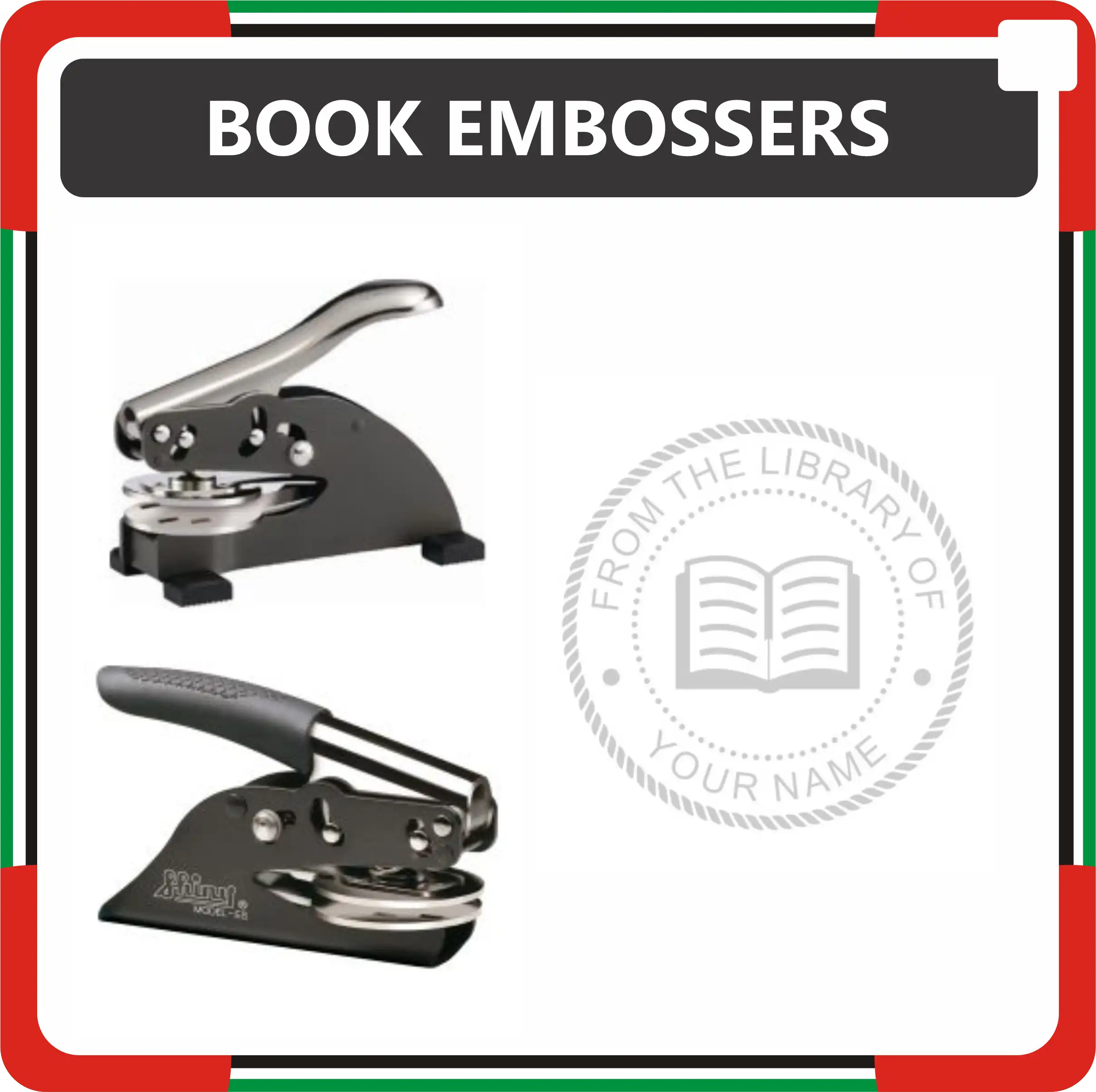 Book Embossers Stamp Maker in Dubai