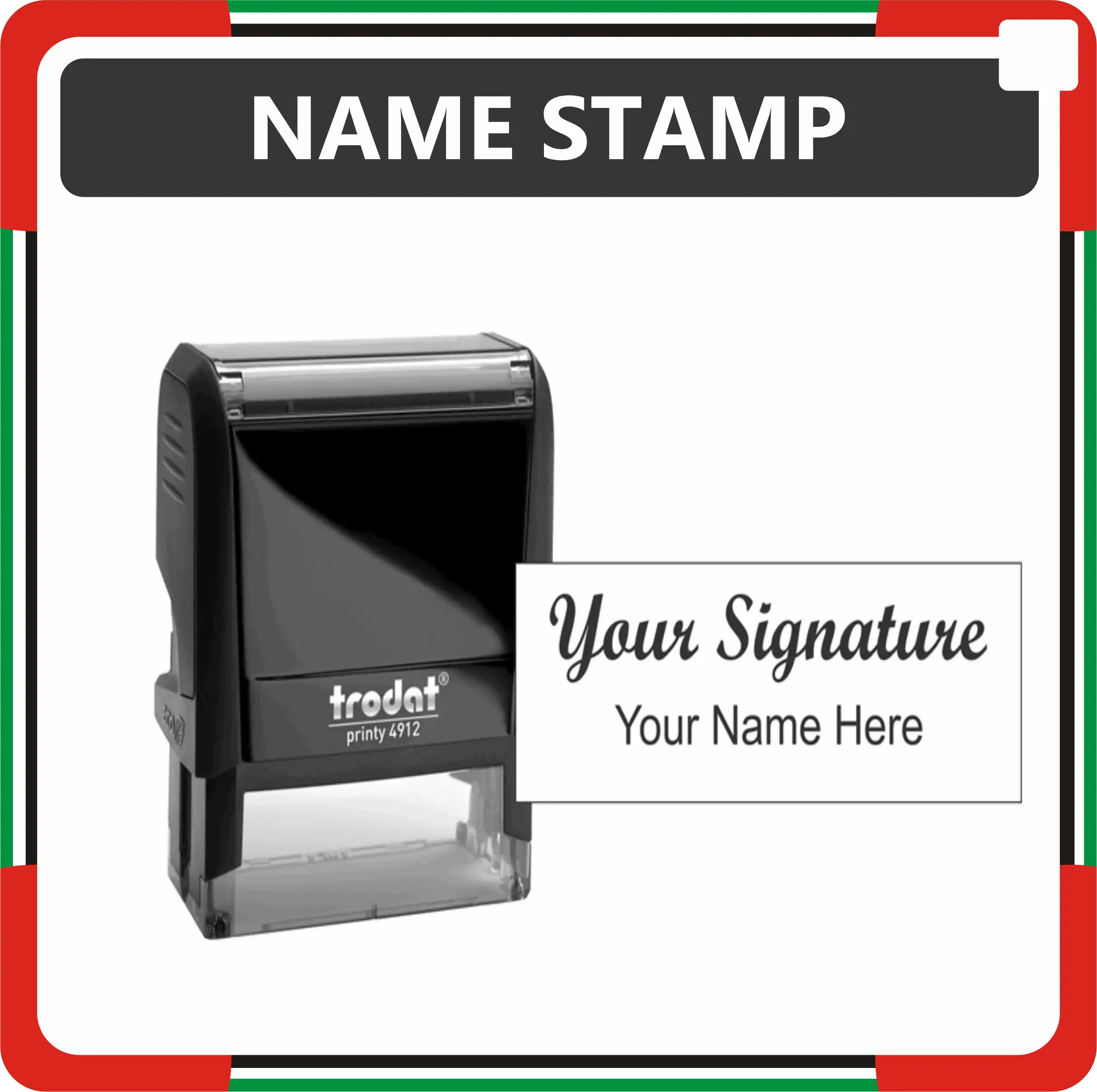 Name Stamp Makers Online in Dubai