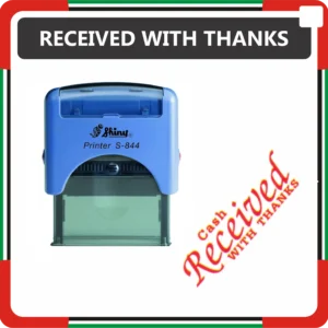 Received With Thanks Stamp Makers Online in Dubai