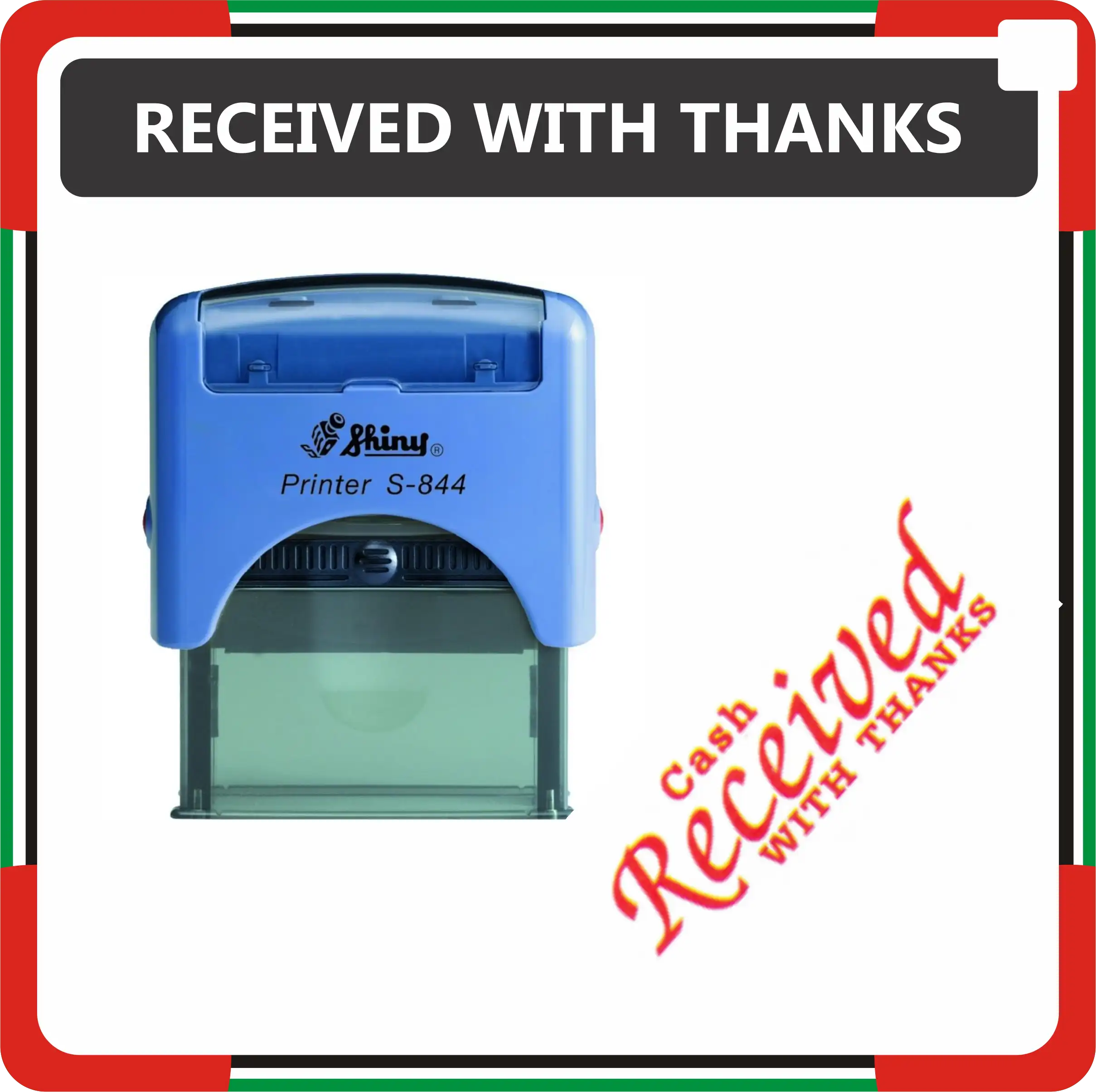 Received With Thanks Stamp Makers Online in Dubai