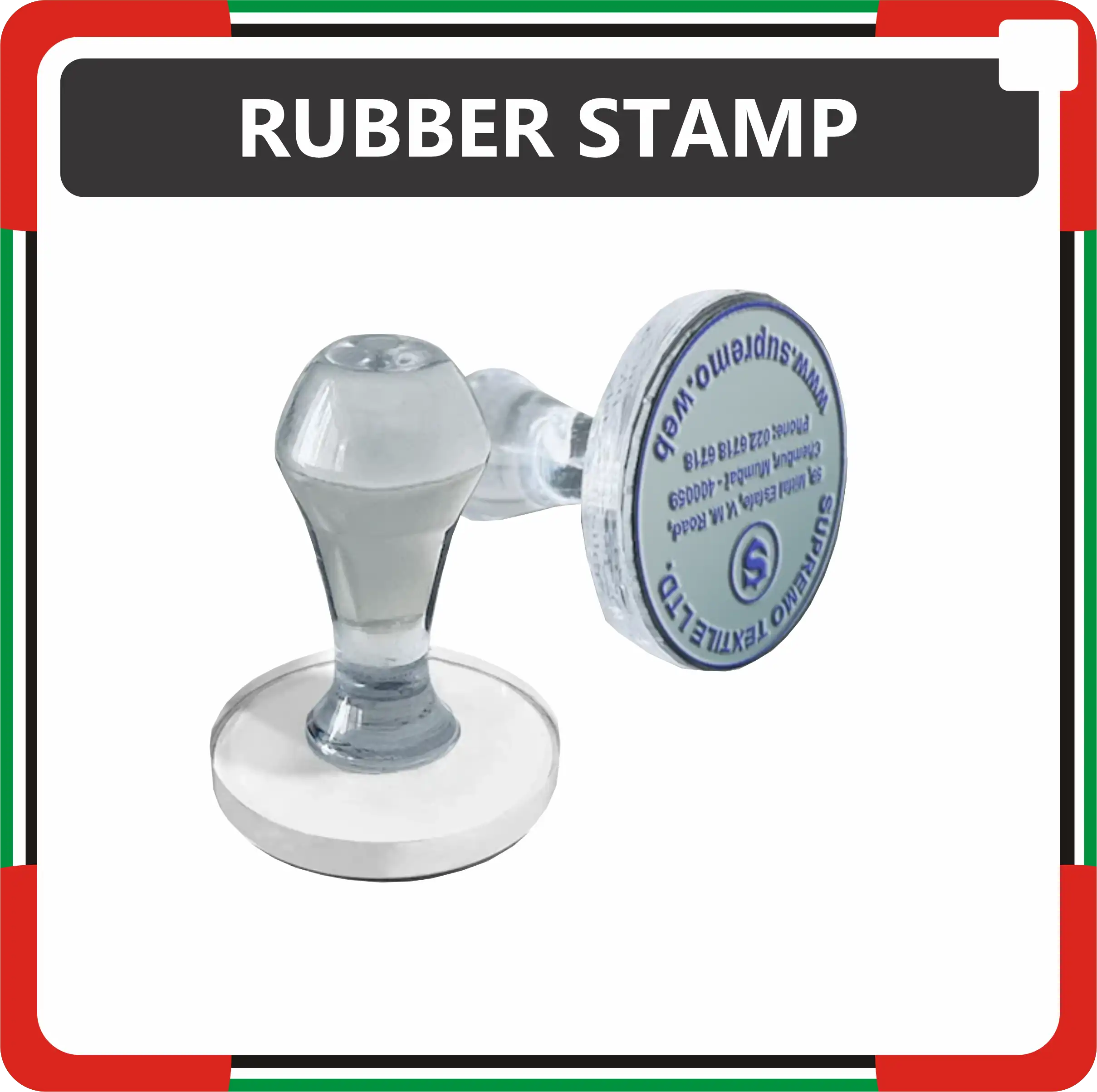 Rubber Stamp Makers Online in Dubai